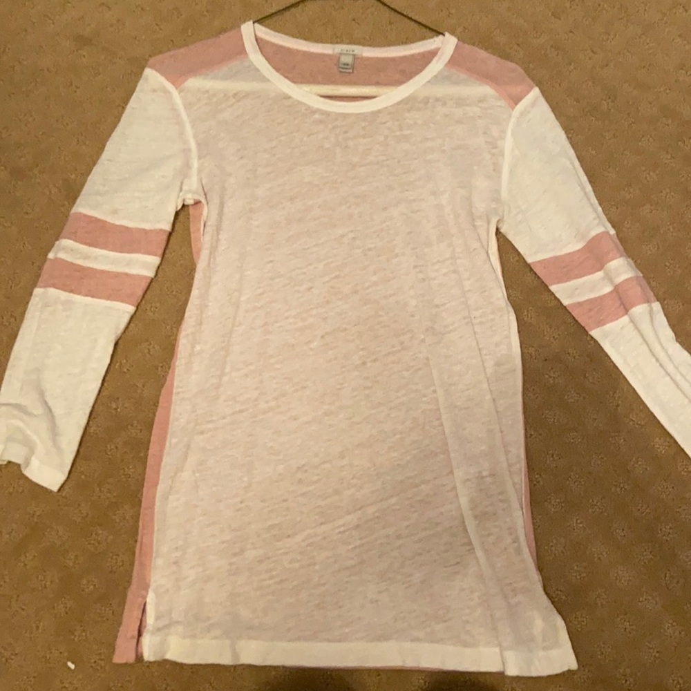 J. Crew Long Sleeve Henley (baseball tee)